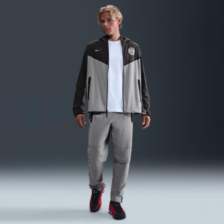 Paris Saint-Germain FC Tech Nike geweven voetbalbroek voor heren - Grijs