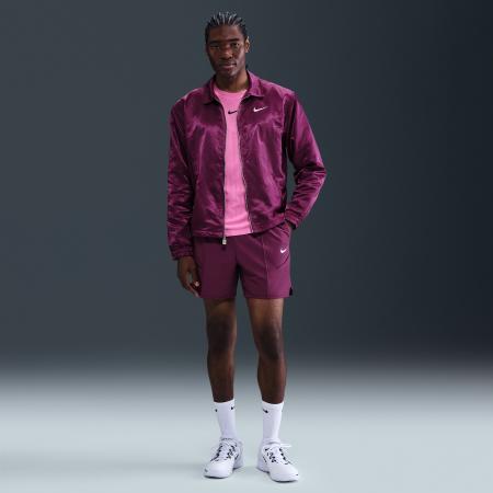 NikeCourt Slam Dri-FIT tennisshorts voor heren (15 cm) - Rood