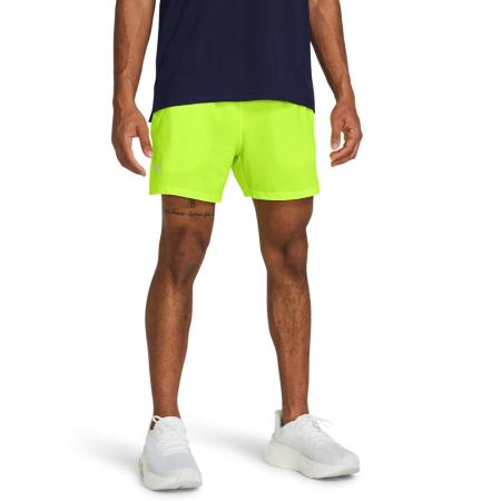Herenshorts Under Armour Launch 13 cm High Vis Geel / High Vis Geel / Reflecterend M