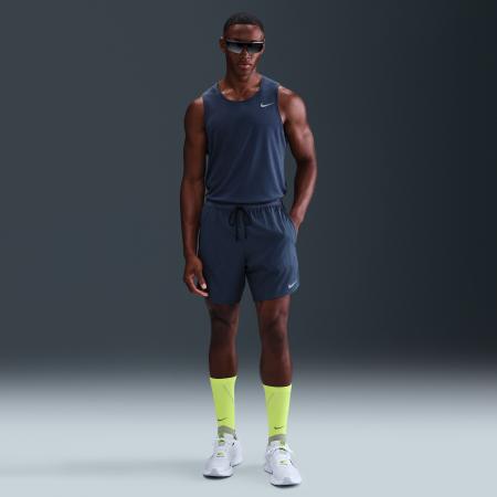 Nike Stride Dri-FIT 2-in-1 hardloopshorts voor heren (18 cm) - Blauw