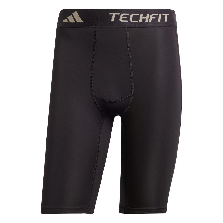 adidas Performance ADIDAS PERFORMANCE Sportbroek TECHFIT Compression Training Short greige / zwart -