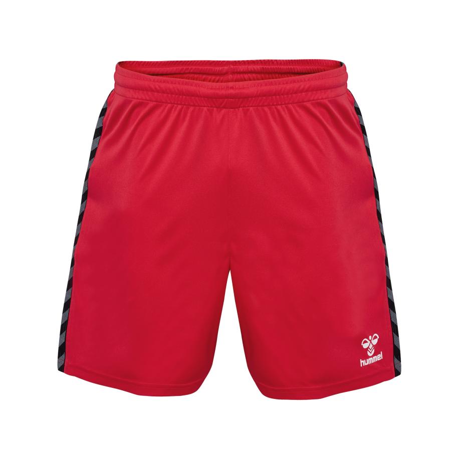 Hummel Hummel Sportbroek Authentic donkergrijs / vuurrood / zwart / wit -