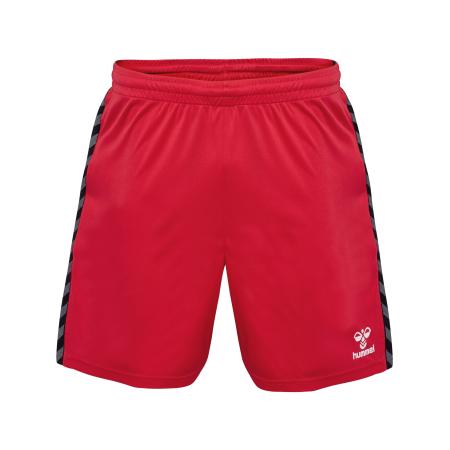 Hummel Hummel Sportbroek Authentic donkergrijs / vuurrood / zwart / wit