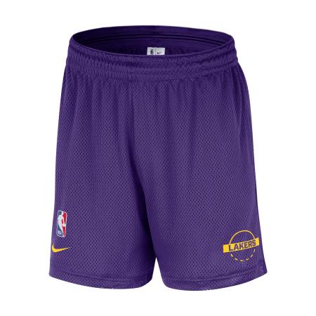 Los Angeles Lakers Nike NBA-herenshorts met mesh - Paars