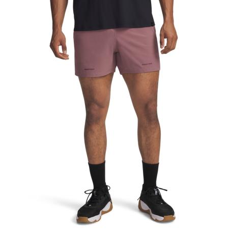 Project Rock Ultimate Herenshorts 13 cm Maroon Mist / donker kastanjebruin M