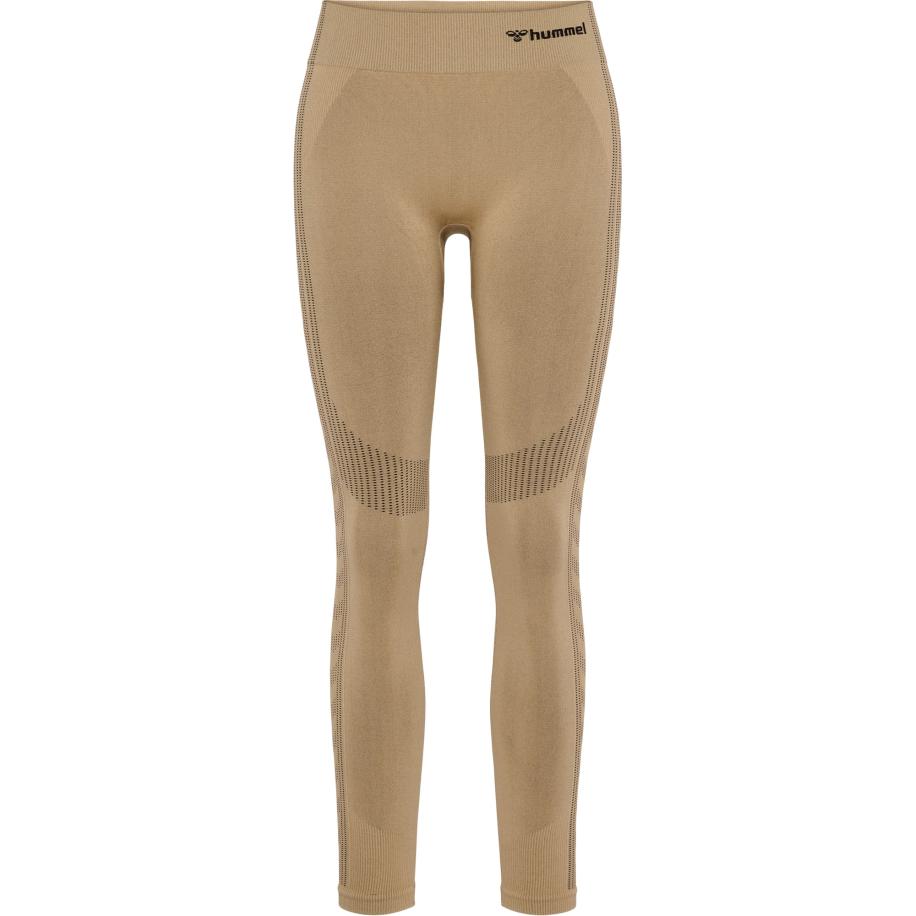 Hummel Hummel Sportbroek mosterd / zwart -