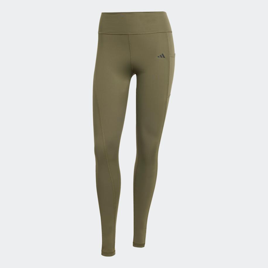 adidas Performance ADIDAS PERFORMANCE Sportbroek Optime olijfgroen -