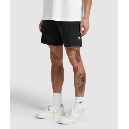 Gymshark Rest Day 6 Cargo Shorts Black