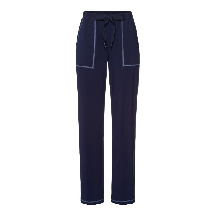 Hanro Hanro Sportbroek Natural Living navy -