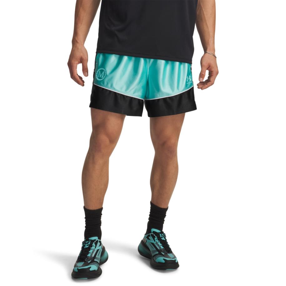 Herenshorts Under Armour Terrace x Mansory Tropical Tide / Tropical Tide XL Blauw