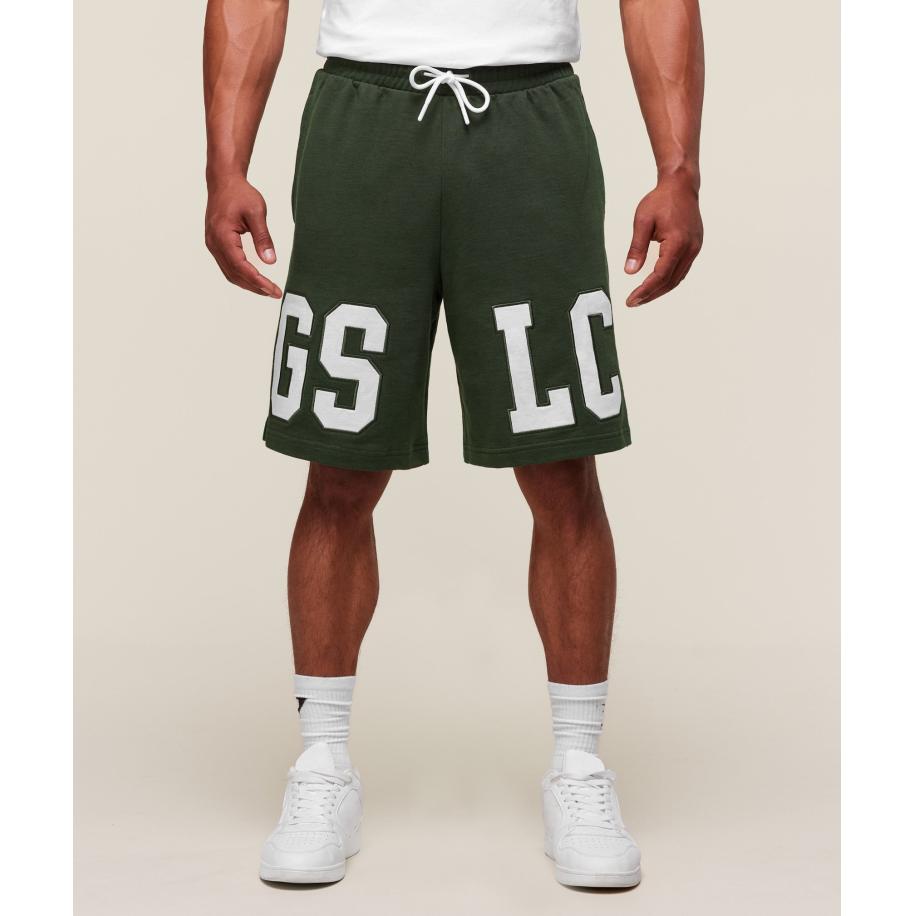 Gymshark GSLC 9 Short Trail Green Groen