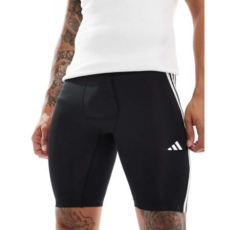 adidas - Training - Techfit - Short in zwart