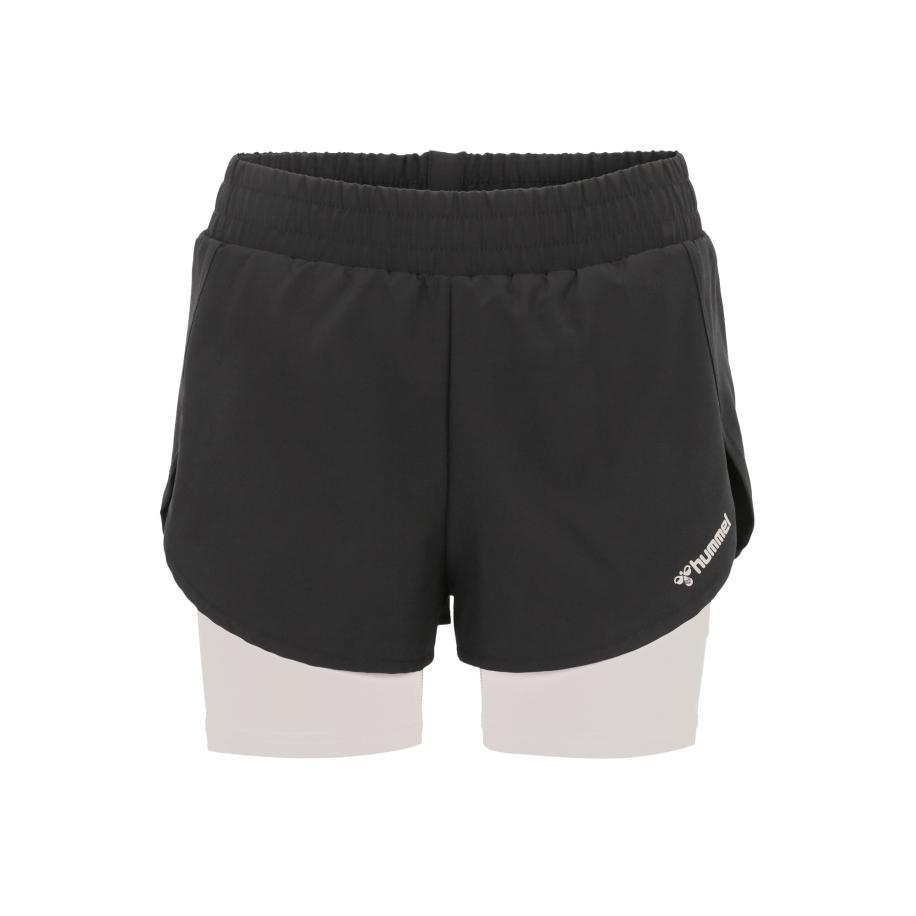 Hummel Hummel Sportbroek beige / zwart -