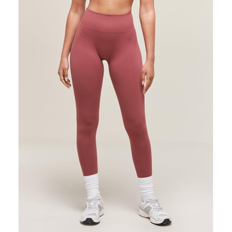Gymshark Soft Sculpt Leggings Washed Berry Pink Roze