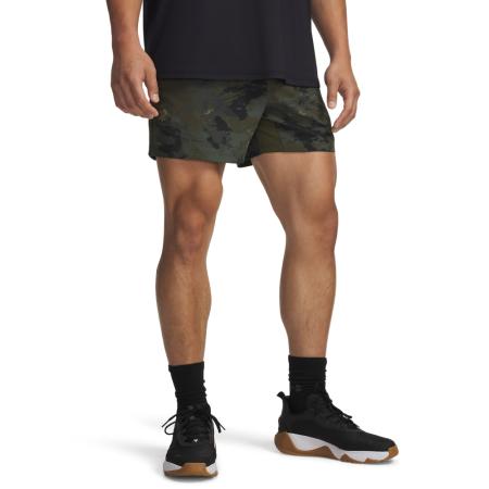 Project Rock Ultimate Herenshorts 13 cm Expedition Groente / Zwart L