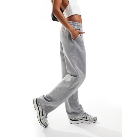 COLLUSION Joggingbroek met rechte pijpen in grijs
