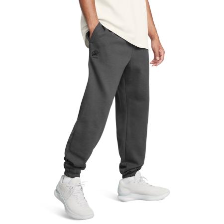 Herenjoggingbroek Curry Splash Castlerock Full Heather / Zwart XS
