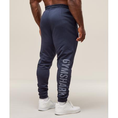 Gymshark Power Wordmark Joggers Heavy Blue