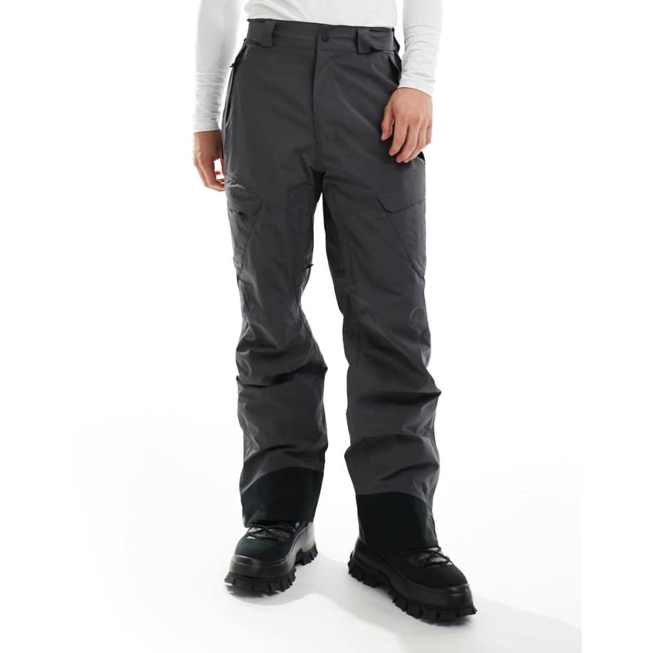 Columbia - Powder Stash - Skibroek in grijs-Zwart Zwart