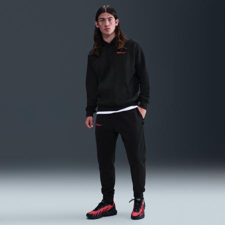Atlético Madrid Club Nike voetbaljoggingbroek van fleece voor heren - Zwart