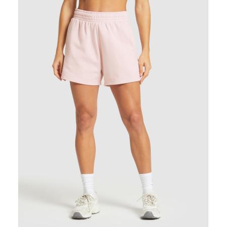 Gymshark Training Fleece Shorts Fair Pink
