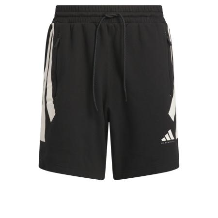 adidas Performance ADIDAS PERFORMANCE Sportbroek adidas Basketball Spacer (Gender Neutral) zwart / offwhite