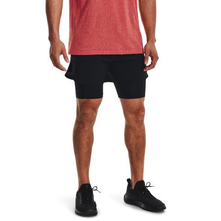 Under Armour Vanish Elite 2-in-1 herenshorts Zwart / Zwart 3XL
