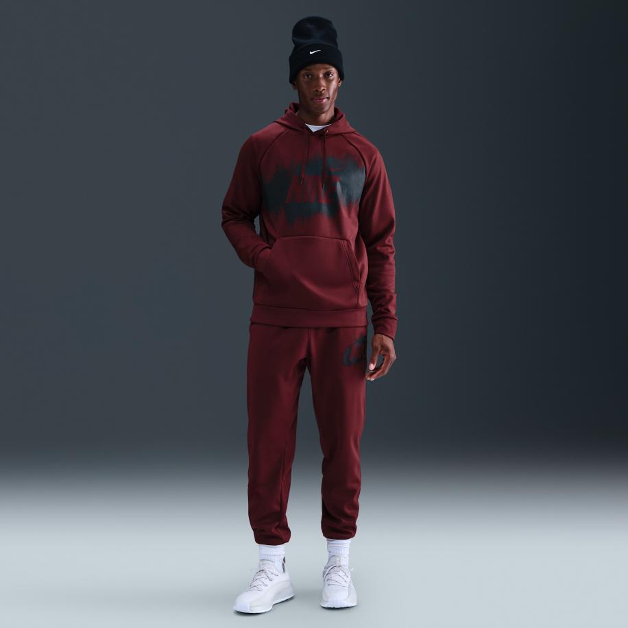 Nike Therma-FIT fleecejoggingbroek voor heren - Rood Rood