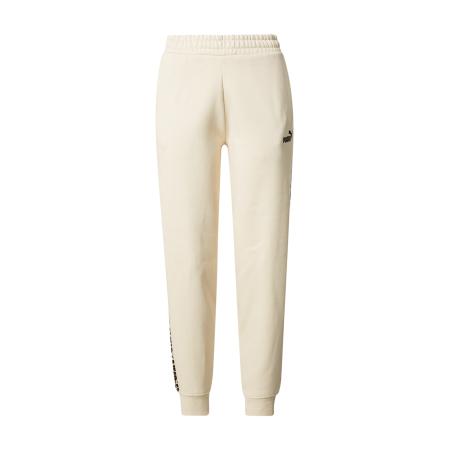 Puma PUMA Sportbroek Essentials lichtbruin / zwart / offwhite