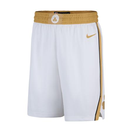 Boston Celtics City Edition Swingman Nike NBA-herenshorts met Dri-FIT - Wit