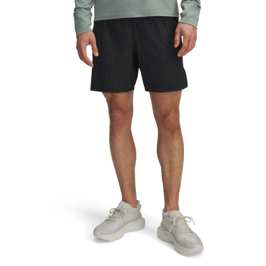 Under Armour Launch Pro Herenshorts 18 cm Zwart / Zwart / Reflecterend M Zwart