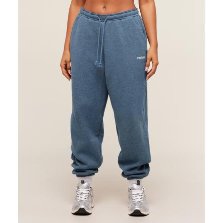 Gymshark Cosy Luxe Cuffed Joggers Compound Blue Marl