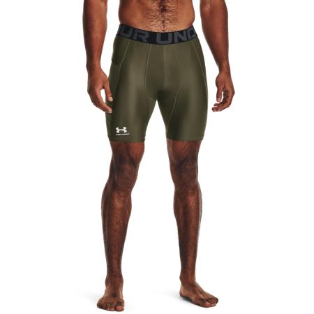 HeatGear® Herencompressieshorts 15 cm Marine OD Groente / Wit S