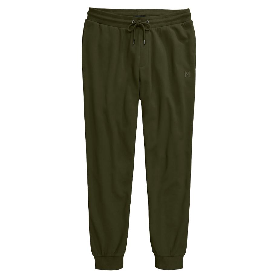 men plus Men Plus Broek donkergroen -