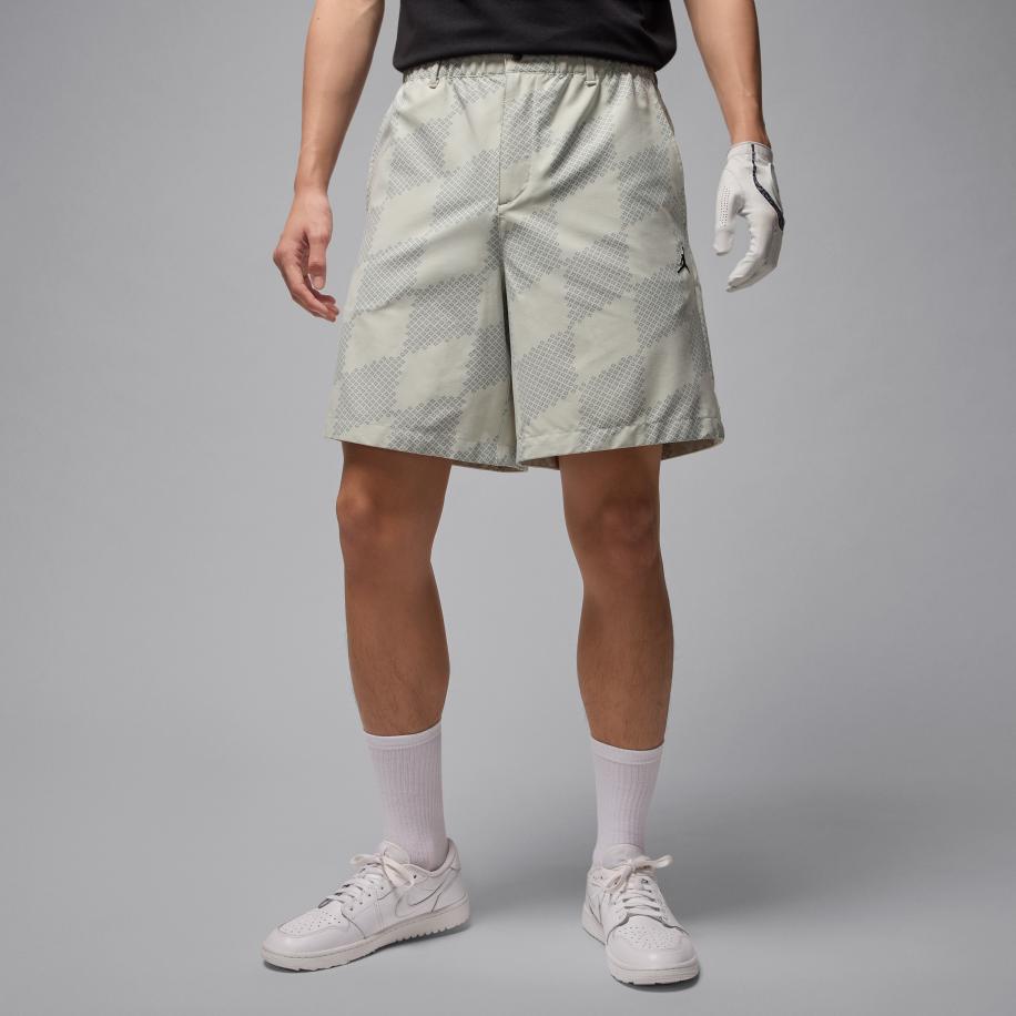 Jordan Sport Dri-FIT golfshorts met print voor heren - Grijs Grijs