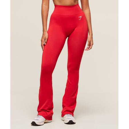 Gymshark Vital Soft Flared Leggings Velocity Red