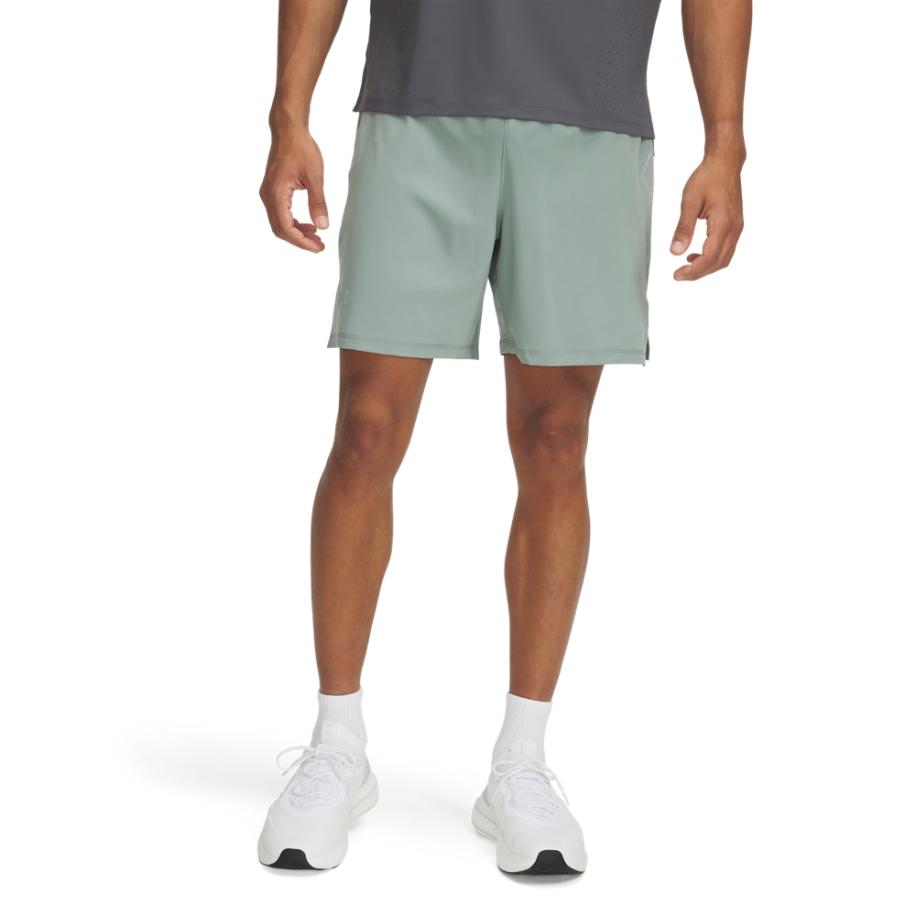 Under Armour Launch Elite Herenshorts 18 cm Silica Groente / Silica Groente / Reflecterend XXL Groen
