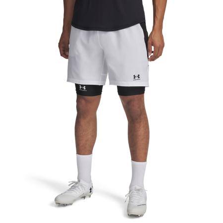 Herenshorts Under Armour Challenger Pro Wit / Zwart M
