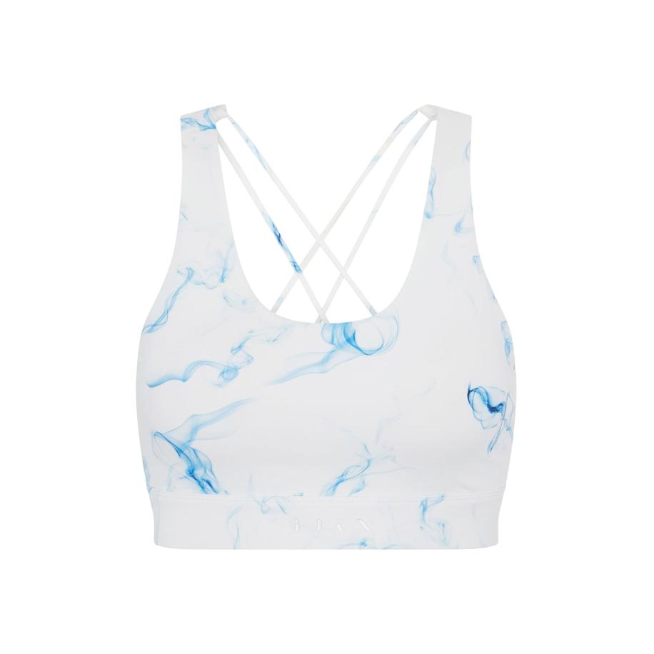 Born Living Yoga Sportbroek Helio blauw / wit Blauw