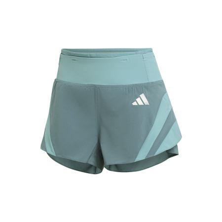 adidas Performance ADIDAS PERFORMANCE Sportbroek ADIZERO 3 groen / smaragd / wit