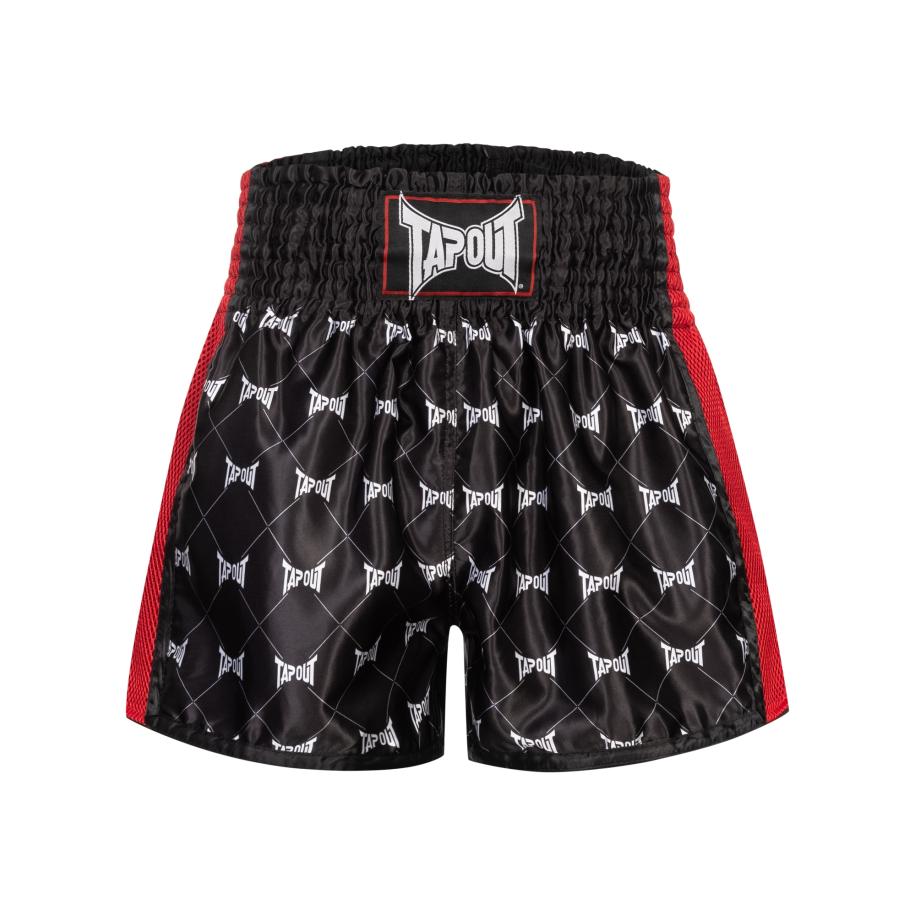 Tapout Tapout Sportbroek Sorrento rood / zwart / wit -