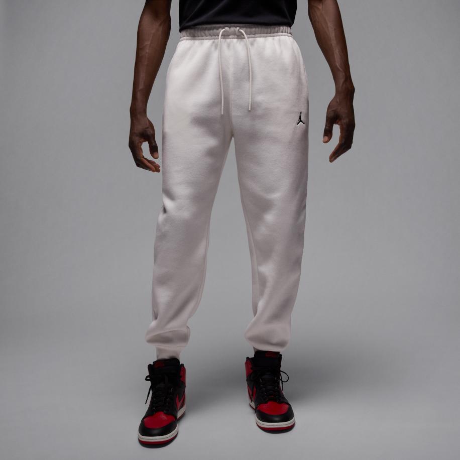 Jordan Jordan Broek Brooklyn Fleece zwart / offwhite Wit