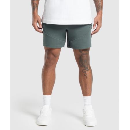 Gymshark Interlock Tech 6 Shorts Slate Teal