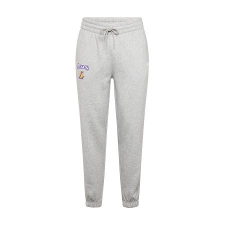 NEW ERA Broek NBA ESSENTLS LOSLAK grijs / donkerlila / lichtoranje