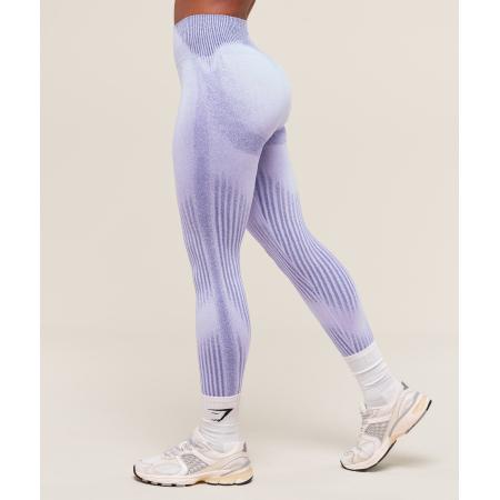 Gymshark Diffuse Seamless Leggings Fresh Lilac/Cobalt Purple