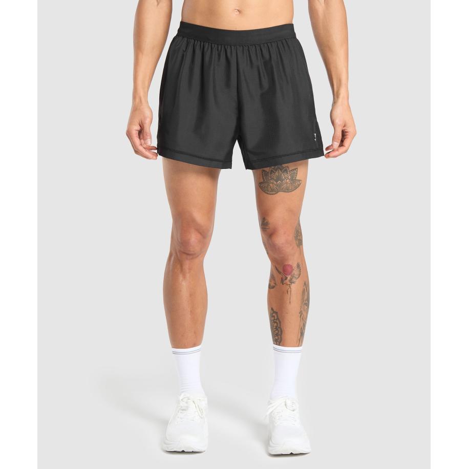 Gymshark Running Shorts Black Zwart