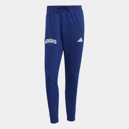 Adidas ADIDAS SPORTSWEAR Sportbroek donkerblauw / wit