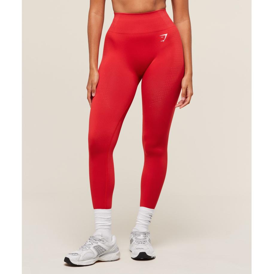 Gymshark Vital Soft Leggings Velocity Red Rood