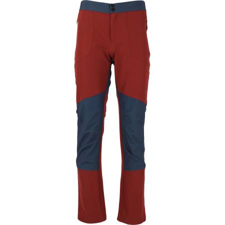 Whistler Whistler Outdoorbroek Saldon donkergrijs / rood
