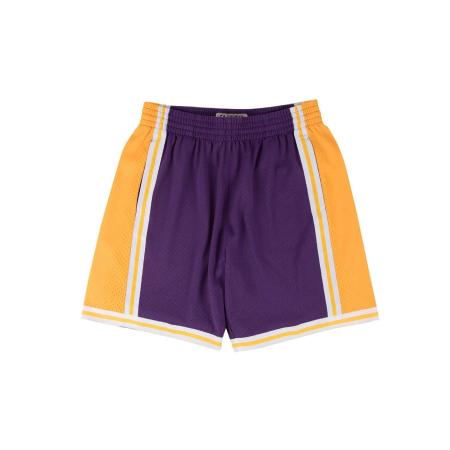 Mitchell & Ness Sportbroek Los Angeles Lakers geel / donkerlila / wit